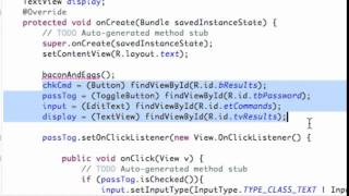 Android Application Development Tutorial 33 Creating a Method