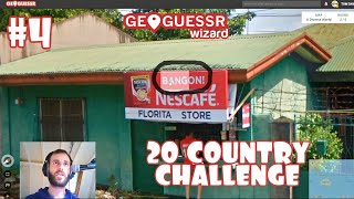Geoguessr - 20 Country Challenge #4 **Insane Philippines Guess**