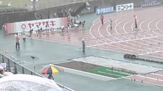 2014.6.7 第98回日本陸上競技選手権大会110mH予選