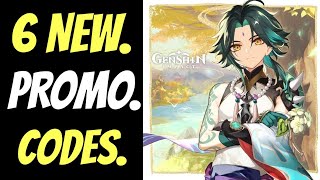 Genshin Impact 6 New Time Limited Promo Codes - Free Primogems I New Redeem Codes April 2021