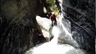 Canyoning dans la Morges