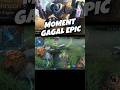 MOMENT JOHNSON GAGAL EPIC #mlbb #mlbbshorts #mlbbhighlights