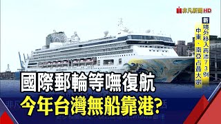 等無許可!國際郵輪相繼撤台 旅遊業註定錯失觀光財?｜非凡財經新聞｜20220224