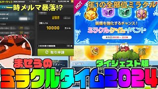 【メイプルストーリー】ませうのミラクルタイム2024【ダイジェスト版】