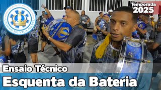 Vila Isabel 2025 | Esquenta da Bateria  - Ensaio Técnico |  Samba ao vivo #ET25