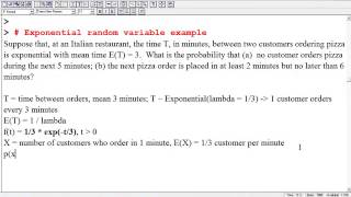 Section 7.3: Exponential Random Variable