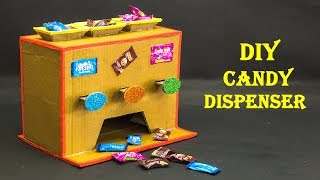 How to Make  Candy Vending Machine | Diy Candy Dispenser