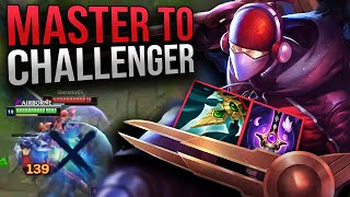 Master to CHALLENGER in 50 MINUTES?! - MID LANE ZED COACHING - League of Legends Patch 13.1