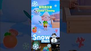 (Winter So fun⛄️) 《集合啦！動物森友會》Animal Crossing #動物森友會 #animalcrossing #nintendoswitch