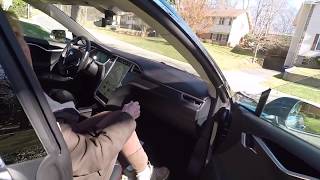 CPO Tesla Model S P85 - My Grandma's Reaction | Vlog 130.2