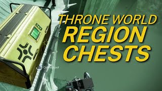 Destiny 2 - All 9 Throne World Region Chests (Great for Reputation Rank!) - Witch Queen