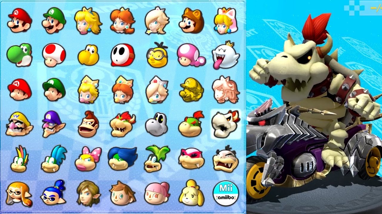 Mario Kart 8 Deluxe Characters - Impactfer