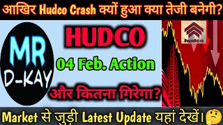 HUDCO share latest news | HUDCO share news today | hudco latest news 🔥Why HUDCO Crash Today?