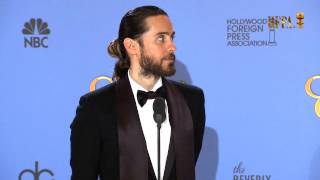 Jared Leto - Pressroom - Golden Globes 2016