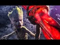 Making Stormbreaker Scene - Groot Lifts Thor's Hammer - Avengers Infinity War 2018 Movie CLIP HD