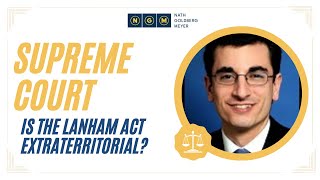 Is the Lanham Act Extraterritorial?