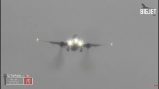 LIVE: #StormDarragh at London Heathrow Airport [Part One]