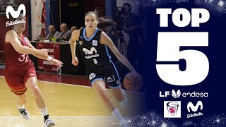 Top 5 canastas de la jornada 2 de LF Endesa: Lointek Gernika Bizkaia - Movistar Estudiantes