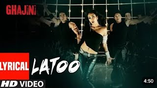 Latoo Latoo Full Video Song| Ghajini | jiah Khan | A R Reheman |  Shreya Ghoshal , Pravin Mani