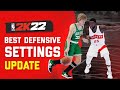 Best Defensive Settings on NBA 2K22 : How to Play Off Ball Defense MyTeam 2K22