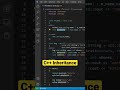 C++ Inheritance