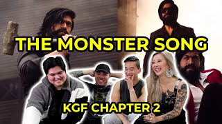 Asians Watch The Monster Song - KGF Chapter 2 | Adithi Sagar | Ravi Basrur | Reaction Video
