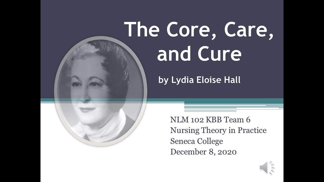 Lydia Hall Core, Care, And Cure - YouTube