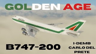 When Alitalia Shined Bright: The Golden Days of 747-200 at MXP...