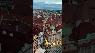 Beautiful Prag, would you go there ?🤍🌆 #shorts #prague #village #travel #video