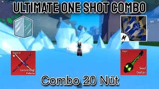 ULTIMATE ONE SHOT COMBO WITH ICE AWAKENING AND GODHUMAN | Blox Fruits