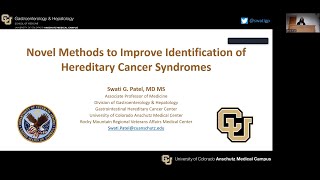 Novel Methods to Improve Identification of Hereditary Cancer Syndromes | Swati G. Patel, MD, MS