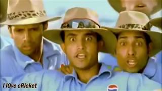 Funny Old Cricket ads of Indian Cricket Team  Sourav Ganguly, Sachin Tendulkar, Rahul Dravid