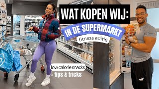 WAT HALEN WIJ VOOR BOODSCHAPPEN? | fitness food, low calorie snacks \u0026 tips/tricks