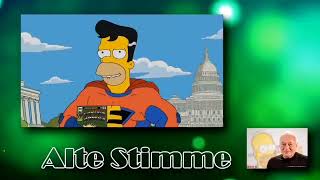 Homer Simpson alte Stimme und neue Stimme