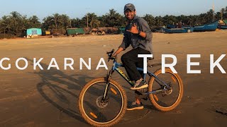 Gokarna Trek | Gokarna main beach | kudle beach | om beach | half moon beach | paradise beach| Cliff