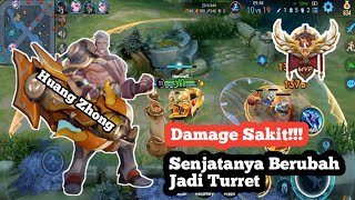 Akhirnya Nemu Hero Maksman Late Game Damage Nya Sakit!!!😱😱😱 Huang Zhong Honor Of Kings