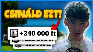 Így Keress Pénzt FORTNITE-BÓL  [HASZNÁLD KI!!!]