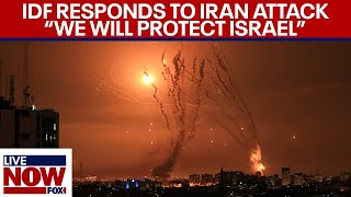 Iran attack: Israel responds after 350+ missiles, rockets fired | LiveNOW from FOX