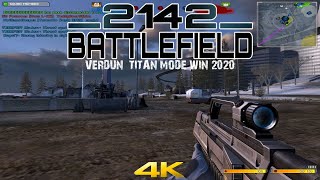 Battlefield 2142 Multiplayer 2020 Verdun Titan Mode Win 4K