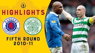 Rangers 2-2 Celtic | Brown Scores In Old Firm Classic! | Scottish Cup Fifth Round 2010-11
