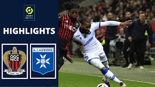 OGC Nice - AJ Auxerre (1-1) - Highlights - 2022-2023 Ligue 1 Uber Eats - Season 2022/2023