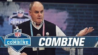GM Kevin Colbert on Antonio Brown, Le'Veon Bell from NFL Combine | Pittsburgh Steelers
