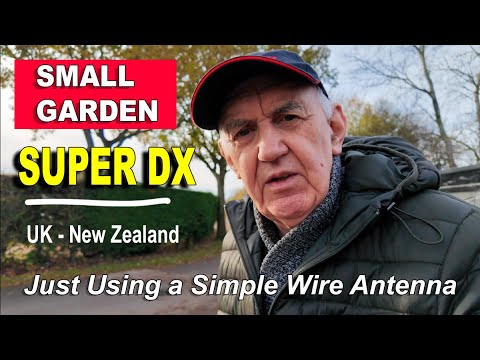 Ham Radio Super Dx Using A Simple Wire Antenna Youtube