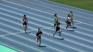 20220612 県北地区中体連 OP女子100ｍ 決勝1・2組