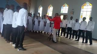 St. Lawrence Kyau C.C Choir performing Our King Immanuel by James Rowe