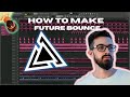 How To MAKE a FUTURE BOUNCE Banger - Illumi Music Style [FL Studio Tutorial] (FREE FLP)