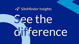 SiteMinder Insights Demo Tutorial