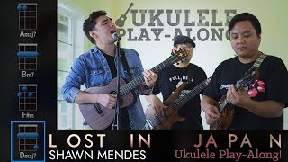 "Lost In Japan" (Shawn Mendes) Ukulele Play-Along!