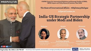 #DiplomacyDialogue | E5 | Prof Deepa Ollapally | India-US Strategic Partnership under Modi-Biden HQV