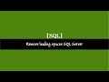 Remove leading spaces from a string SQL Server